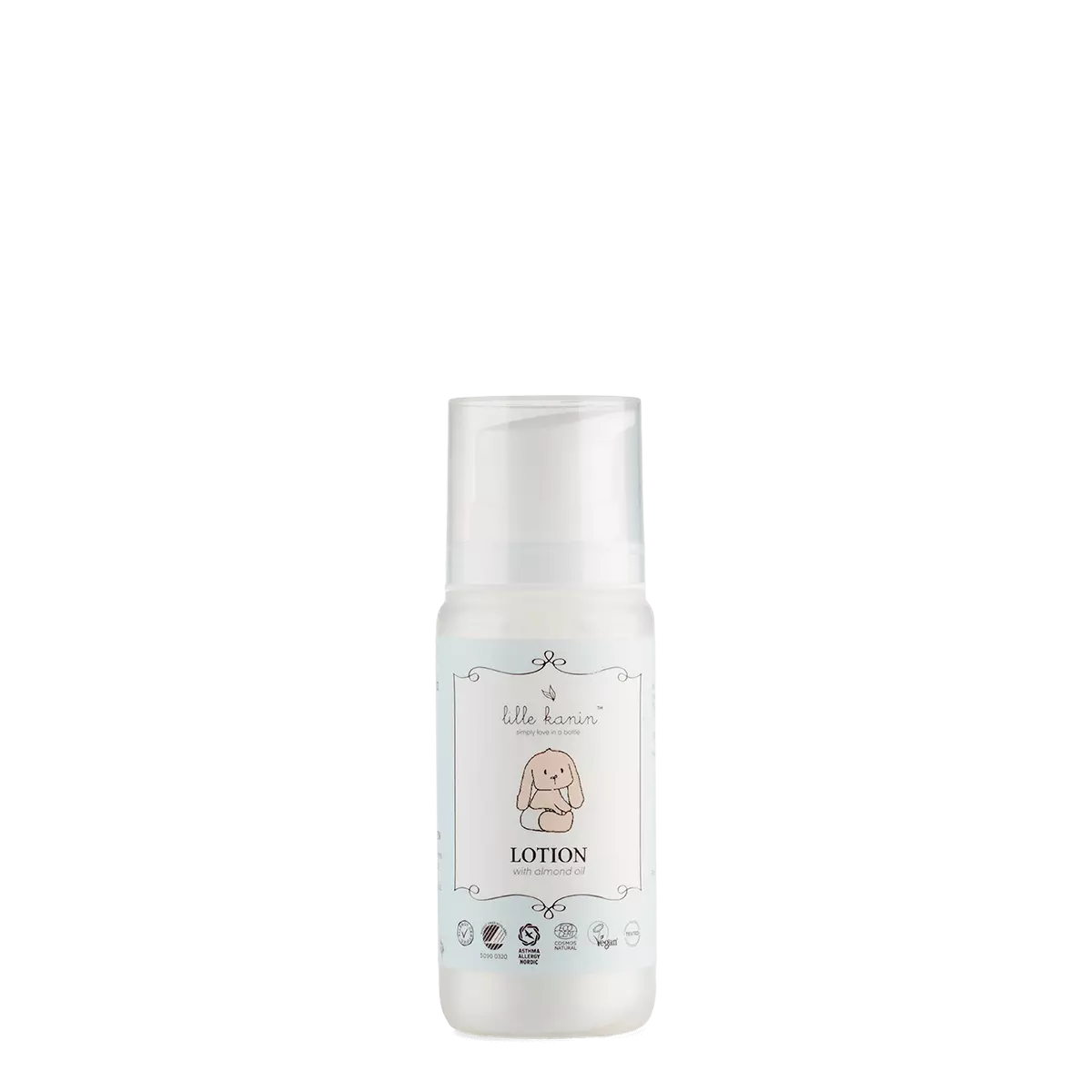 lille kanin lotion with lid on
